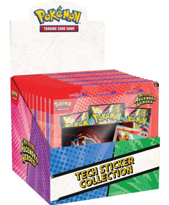Pokémon TCG Mega Evolution Ascended Heroes Tech Sticker Collection Assorted Display