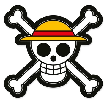 One Piece Jolly Roger párna 33 cm
