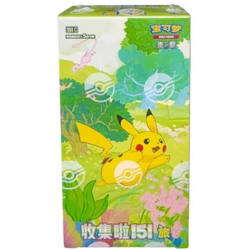 Pokémon 151C: Collect 151 Journey Slim Booster Box (Kínai)