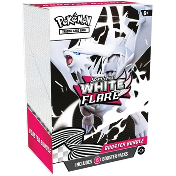 Pokémon TCG Scarlet &amp; Violet — White Flare Booster Bundle 6 csomag