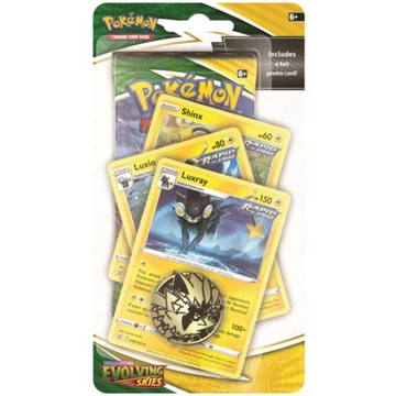 Pokémon Evolving Skies: Luxray Premium Checklane Blister