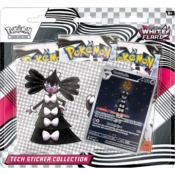 Pokémon TCG Scarlet &amp; Violet White Flare Tech Sticker Collection – Gothitelle promó kártya