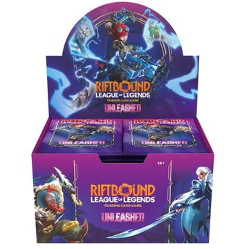 Riftbound League of Legends TCG Unleashed booster display 24 booster