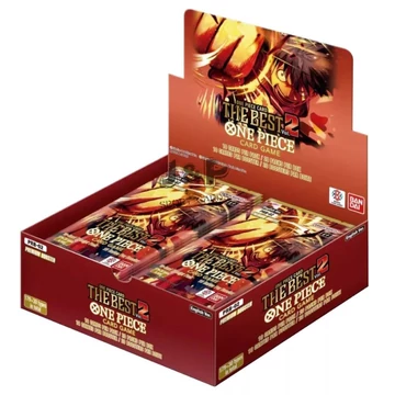 One Piece Card Game – The Best Vol. 2 Premium Booster Display – 20 angol booster, Alt-Art és SR lapok – Bandai 2025