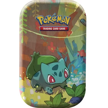 Pokémon Kanto Friends Mini Tin Bulbasaur Sword &amp;amp; Shield booster csomagokkal