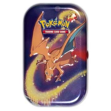 Pokémon Kanto Power Mini Tin Charizard Sword &amp;amp; Shield booster csomagokkal