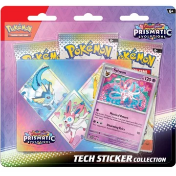Pokémon TCG: Scarlet & Violet: Prismatic Evolutions- Tech Sticker Collection Sylveon