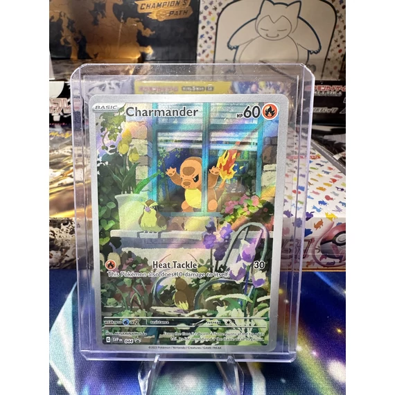 Charmander holo Pokémon kártya SVPN 044/165