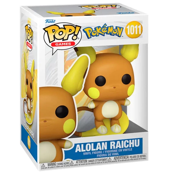 Funko POP! Pokémon Alolan Raichu vinyl figura 9 cm – FK85800
