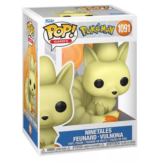 Funko POP! Pokémon Ninetales vinyl figura 9 cm – FK86366