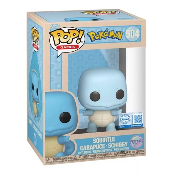 Funko POP! Pokémon Squirtle Soft Color vinyl figura 9 cm – FK87875