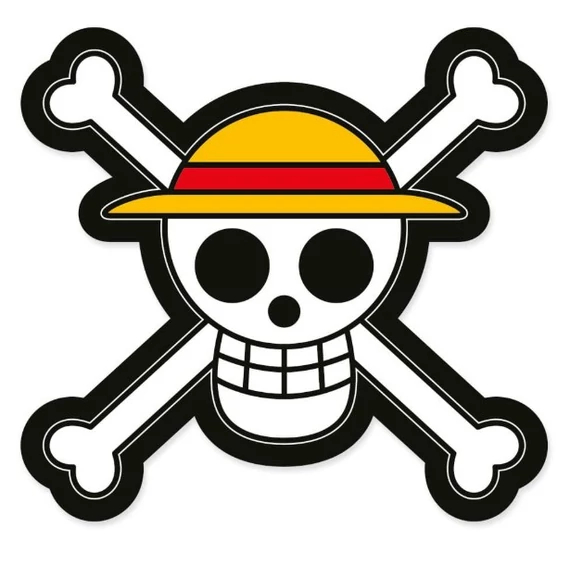 One Piece Jolly Roger párna 33 cm