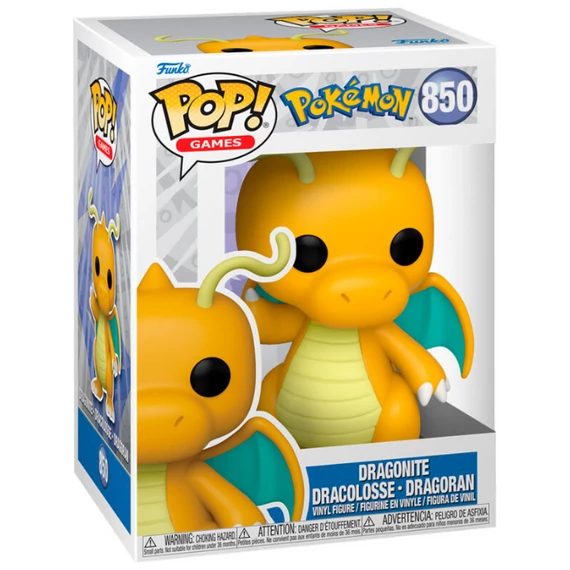 Funko POP! Pokémon Dragonite figura (#850) – 889698742207