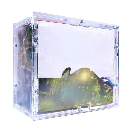 Akril tok Pokémon 36-os booster box védelem modern WOTC kompatibilis