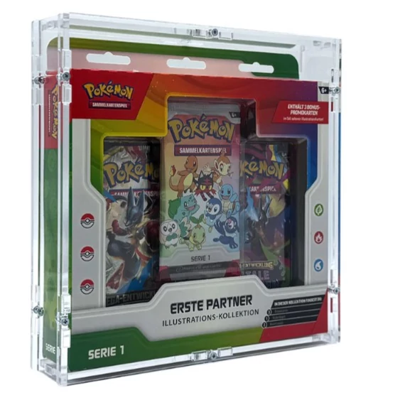 Akril tok Pokémon First Partner Illustration Collection 2026 box védelem