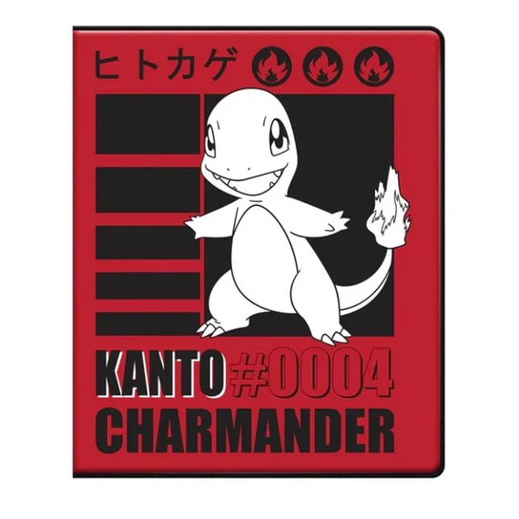 Pokémon Charmander 4-Pocket Portfolio kártyatartó