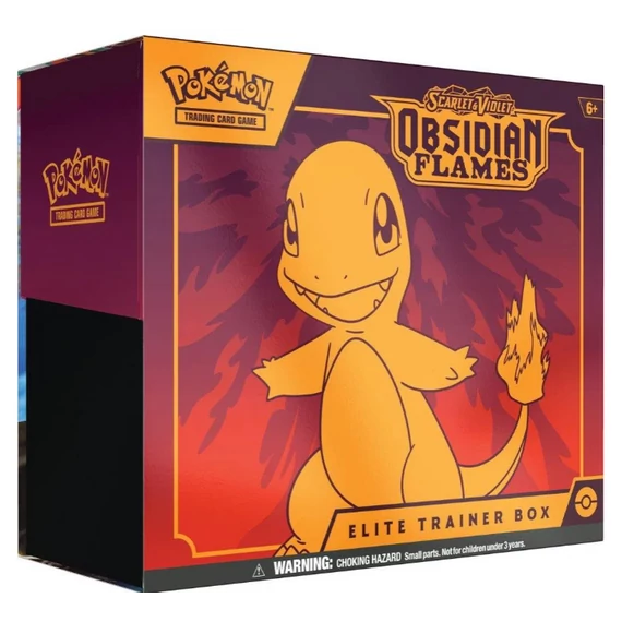 Pokémon Obsidian Flames Elite Trainer Box – 9 booster és Charmander (SVP #043) promó | Pokedom