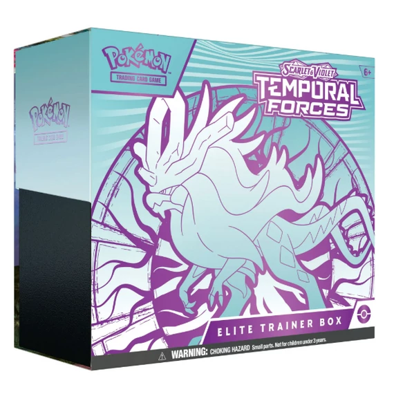 Pokémon Scarlet & Violet: Temporal Forces – Walking Wake Elite Trainer Box
