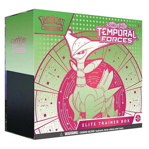 Pokémon Scarlet & Violet: Temporal Forces – Iron Leaves Elite Trainer Box