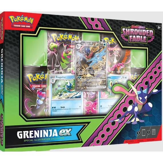 Pokémon Scarlet & Violet: Shrouded Fable Special Illustration Collection – Greninja ex