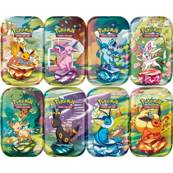 Scarlet & Violet - Prismatic Evolutions - Mini Tin Display