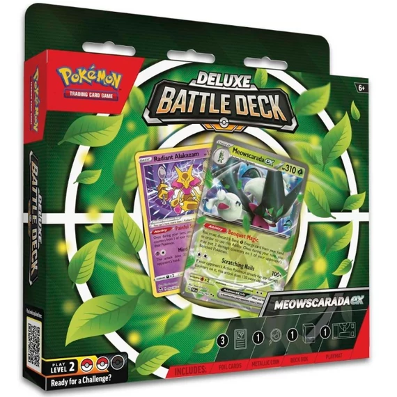 Pokémon TCG: Deluxe Battle Deck – Meowscarada ex (EN)