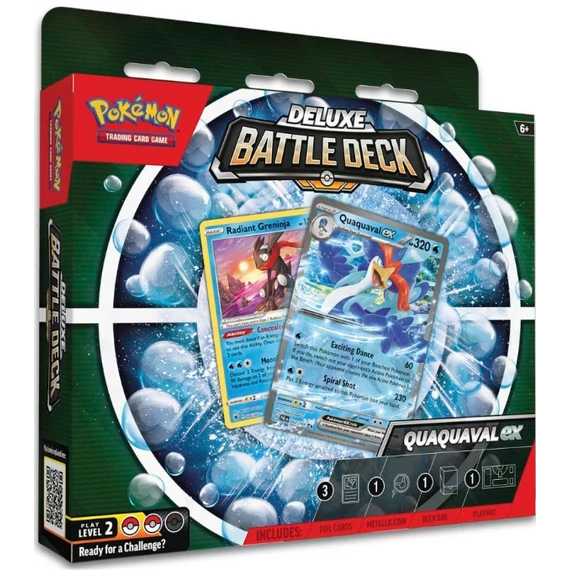 Pokémon TCG: Deluxe Battle Deck – Quaquaval ex (EN)