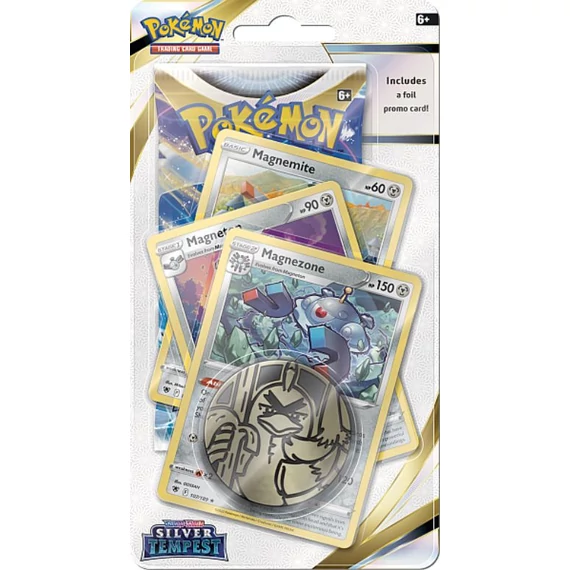 Pokémon TCG: Silver Tempest Premium Checklane Blister - Magnezone