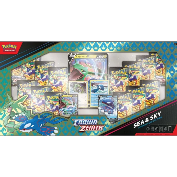 Pokémon Crown Zenith: Sea & Sky Premium Collection - Sérült 