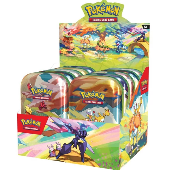 Pokémon Vibrant Paldea Mini Tin Display