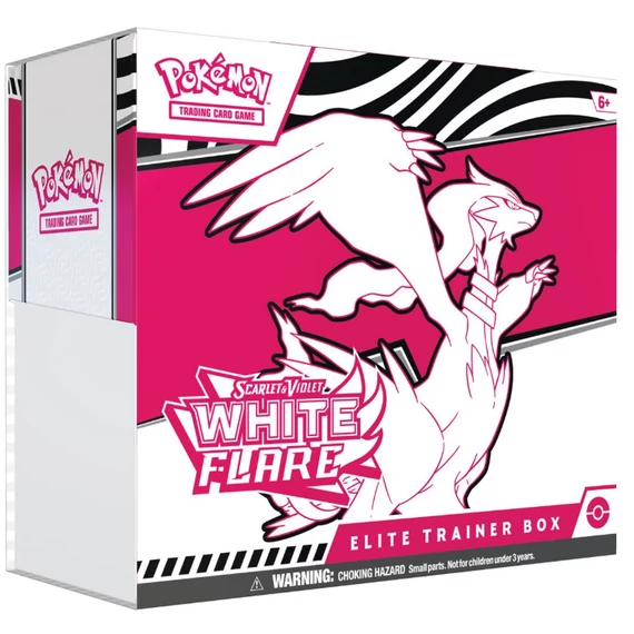 Pokémon Scarlet & Violet: White Flare Elite Trainer Box - HAMAROSAN