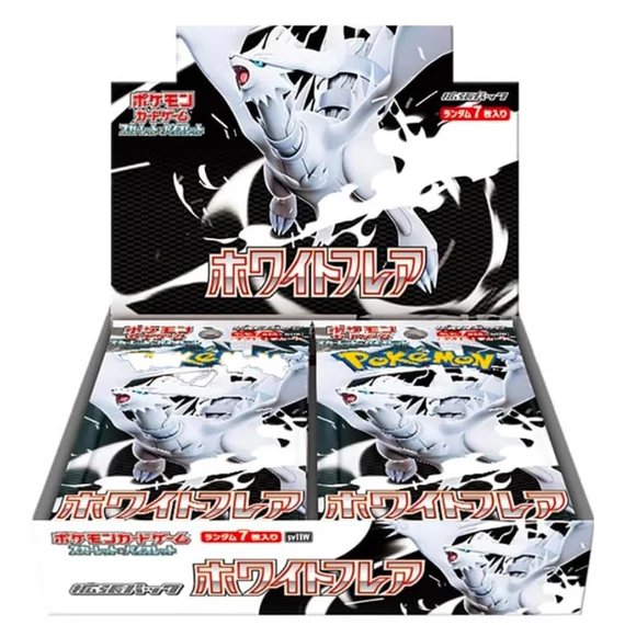 Pokémon TCG – White Flare Booster Box (Japán) – 20 booster csomag – japán kiadás
