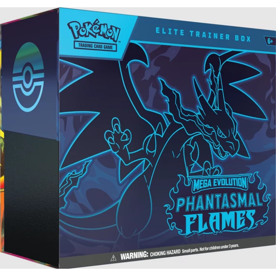 Pokémon TCG Mega Evolution – Phantasmal Flames Elite Trainer Box – bontatlan kiadás