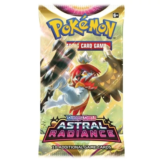 Pokémon Sword & Shield Astral Radiance booster csomag – 10 Pokémon TCG kártya