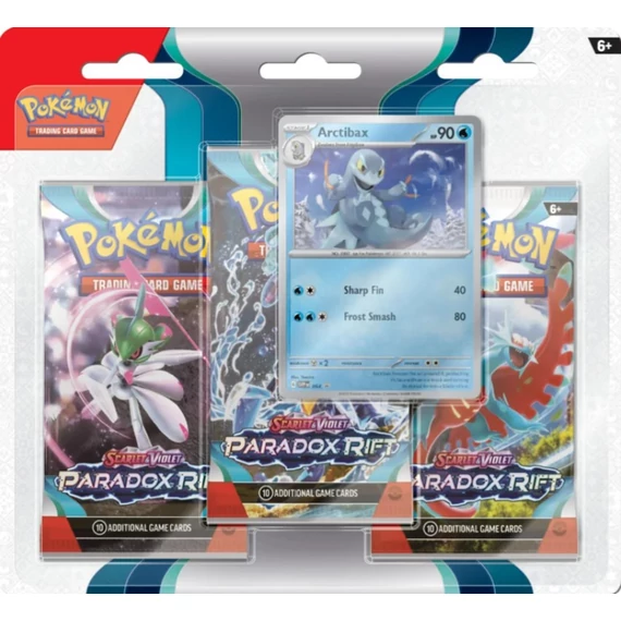 Pokémon Paradox Rift Arctibax 3 Pack Blister