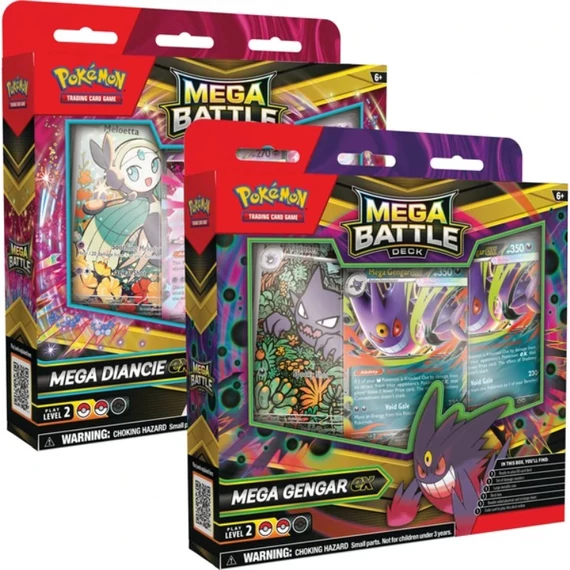 Pokémon Mega Battle Deck combo Gengar és Diancie