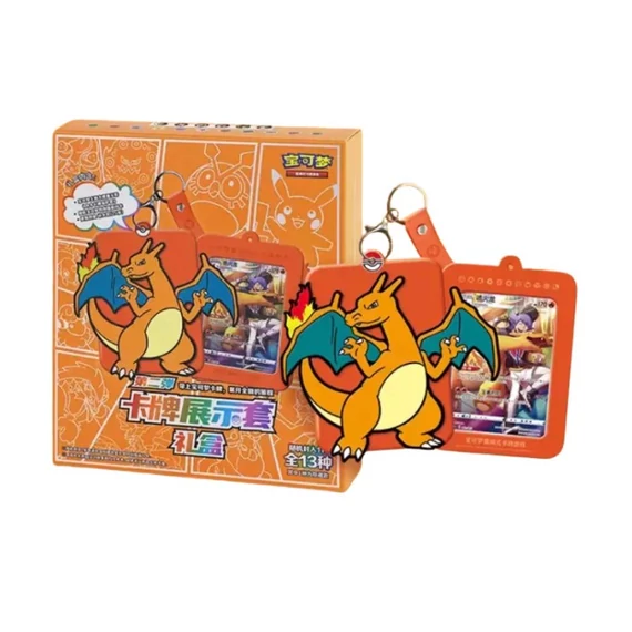 Pokémon Sword & Shield Charizard Gift Box kínai nyelvű Pokémon TCG kártyákkal