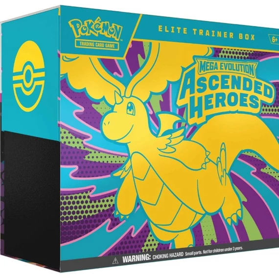 Pokémon TCG ME02.5 Ascended Heroes Elite Trainer Box doboz