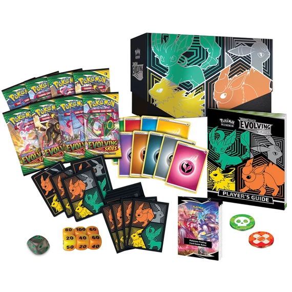 Pokémon Evolving Skies Elite Trainer Box [LUJF] - Sérült + kép