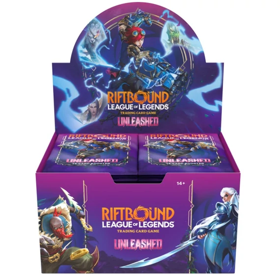 Riftbound League of Legends TCG Unleashed booster display 24 booster