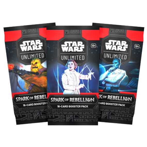 Star Wars Unlimited – Spark of Rebellion Booster (1 csomag)