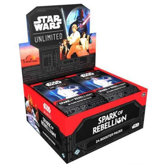 Star Wars Unlimited – Spark of Rebellion Booster Display (24 booster)