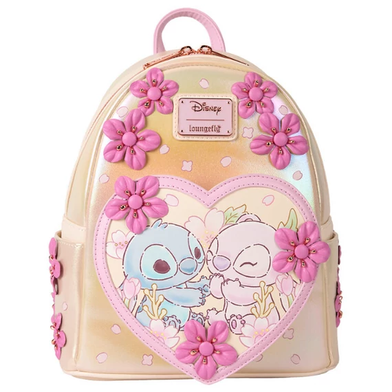 Loungefly Disney Stitch Cute hátizsák 26 cm – prémium mini hátizsák
