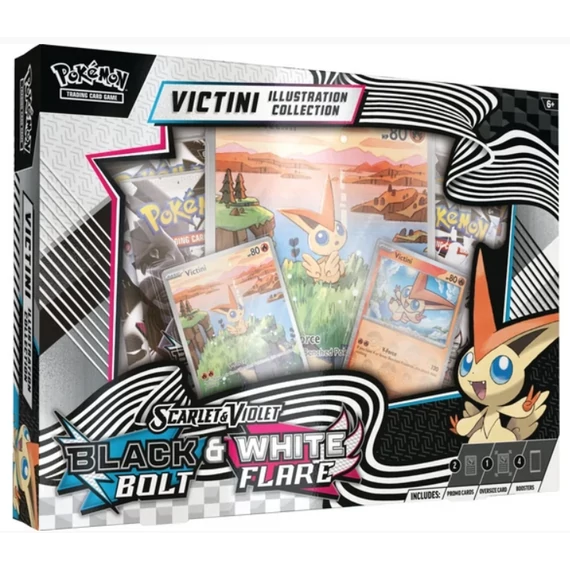Pokémon Scarlet &amp; Violet Victini Collection Box – Black Bolt &amp; White Flare