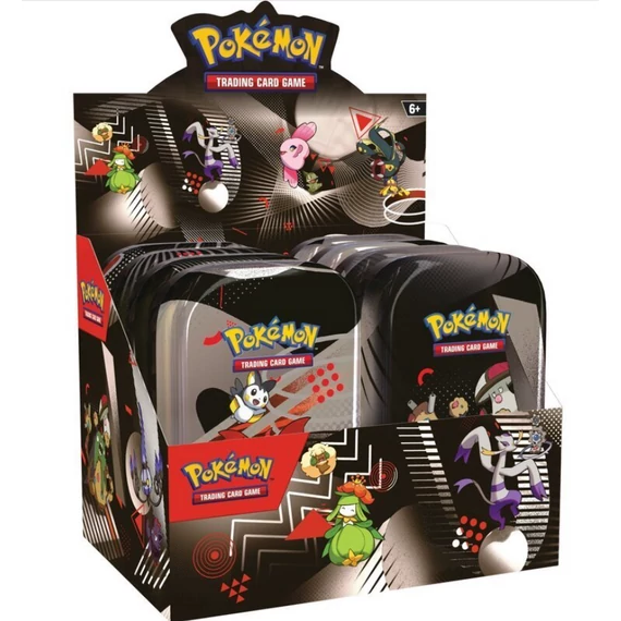 Pokémon SV10.5 Unova Mini Tin – Booster doboz fémdobozban