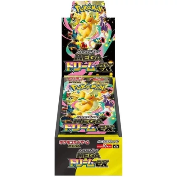 Pokémon TCG Mega Dream ex japán booster display Pokémon kártya doboz