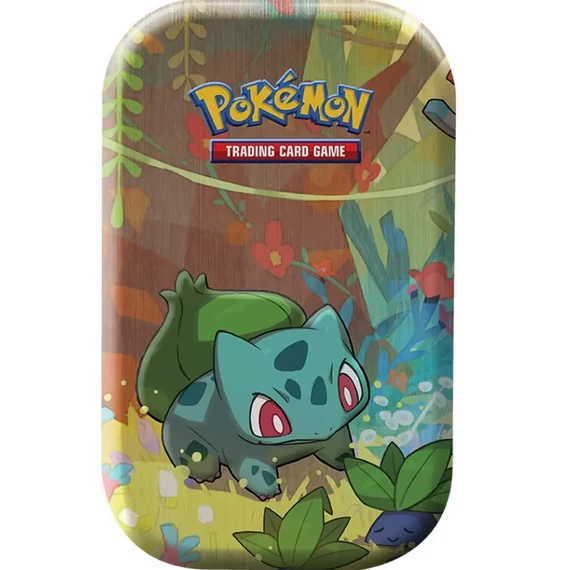 Pokémon Kanto Friends Mini Tin Bulbasaur Sword & Shield booster csomagokkal