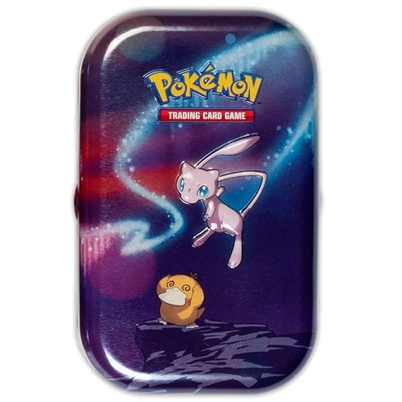 Pokémon Kanto Power Mini Tin Mew Psyduck Sword & Shield booster csomagokkal