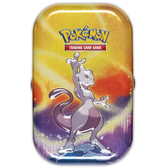Pokémon Kanto Power Mini Tin Mewtwo Sword & Shield booster csomagokkal