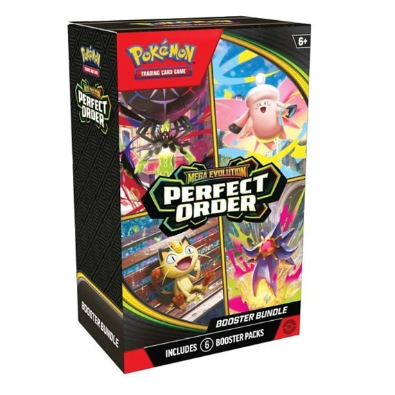 Pokemon Perfect Order ME03 booster bundle 6 csomag